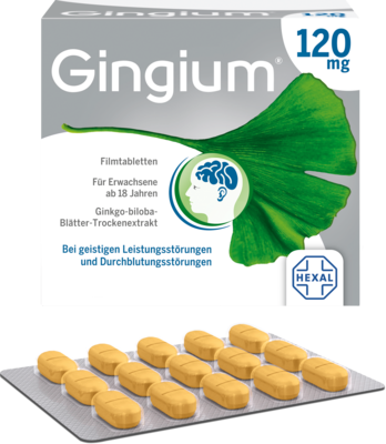 GINGIUM 120 mg Filmtabletten